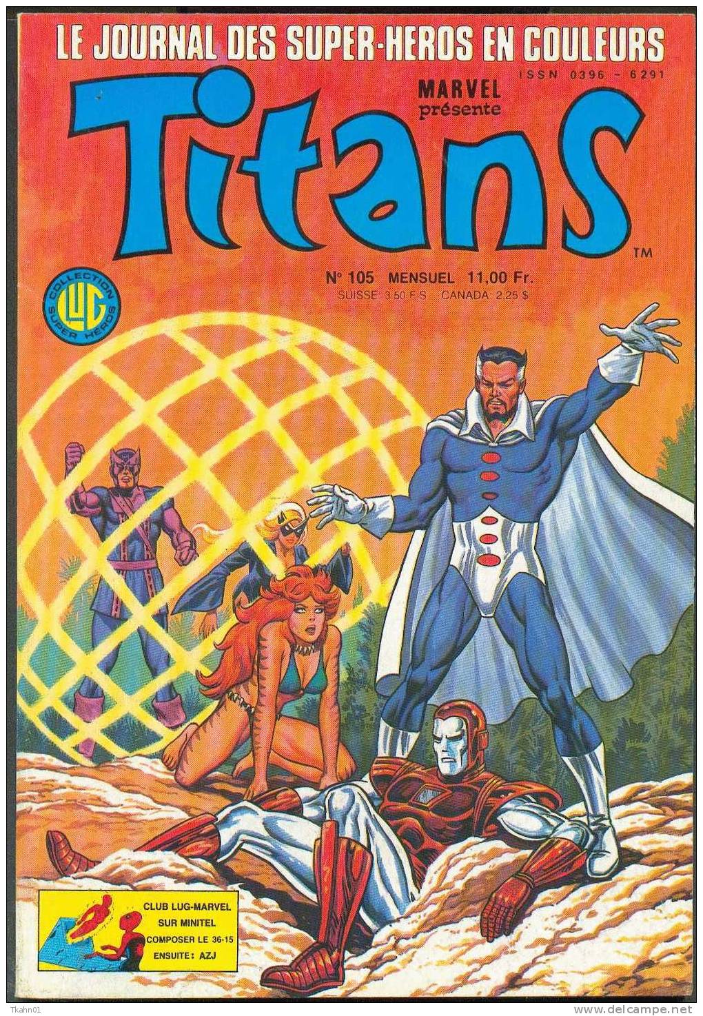TITANS N° 105  LUG DE 1987  TBE - Titans