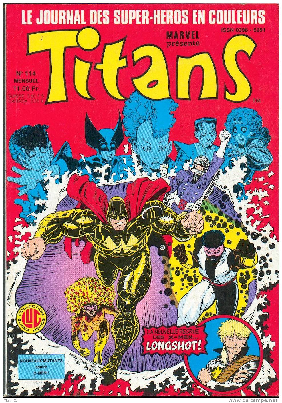 TITANS N° 114  LUG DE 1988  TBE - Titans