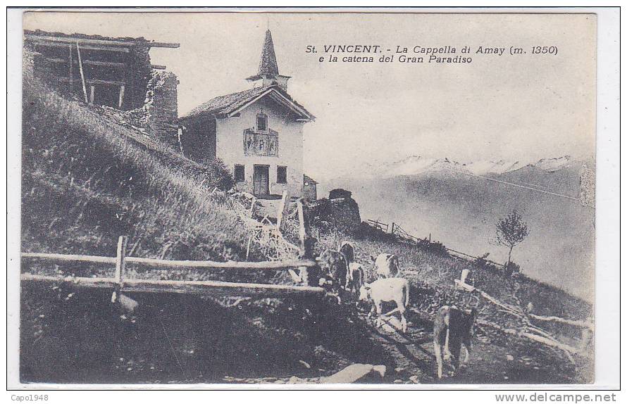 CARD ST.VINCENT  LA  CAPPELLA DI AMAY  (AO)   -FP-V-2-     0882- 5088 - Autres & Non Classés