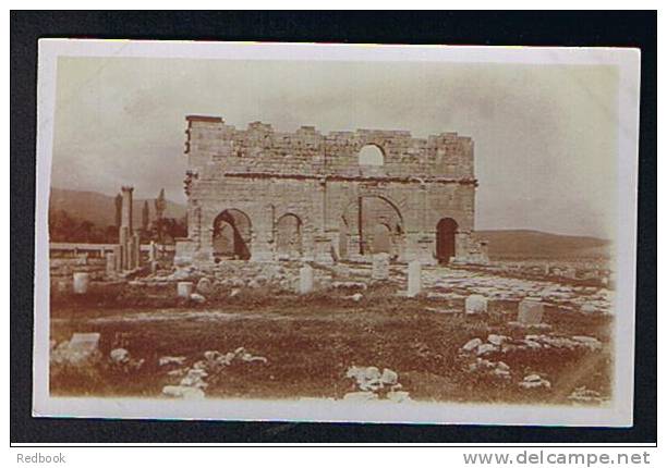 Unusual Early Real Photo Postcard Lambessa Algeria - Ex France Colony Ref 509 - Other & Unclassified