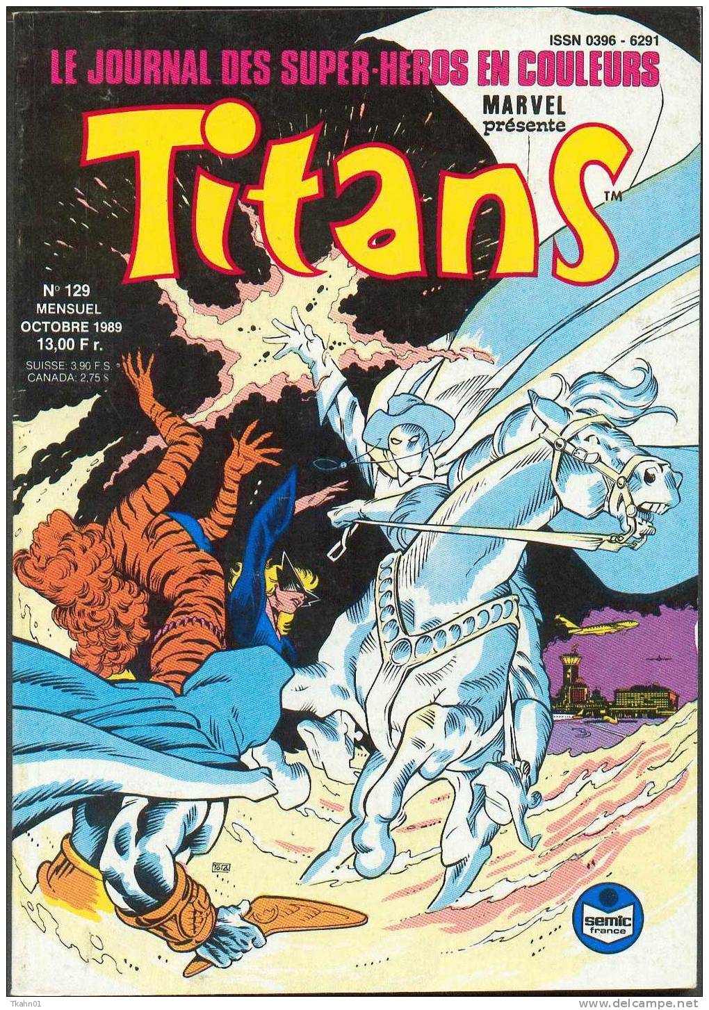 TITANS N° 129  LUG DE 1989  TBE - Titans