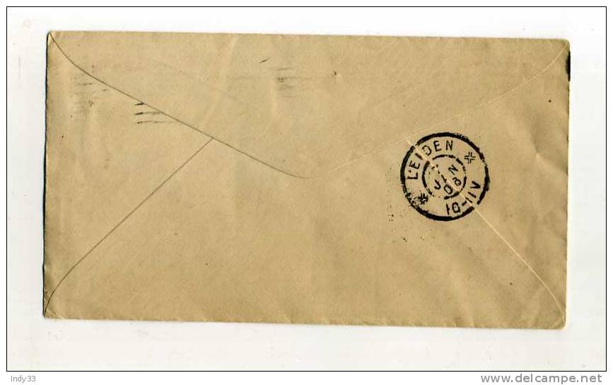 - USA ENTIER SUR LETTRE  DE 1905 POUR LES PAYS BAS . - 1901-20