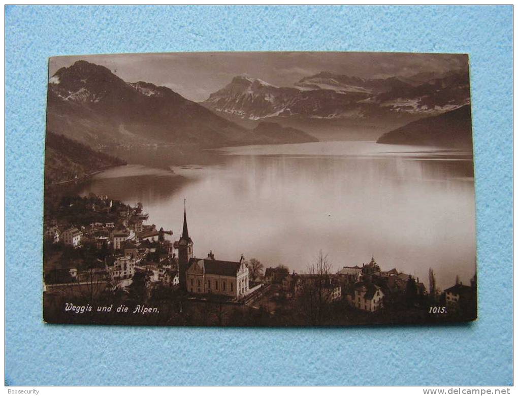 == Schweiz , Weggis 1915  Foto - Weggis