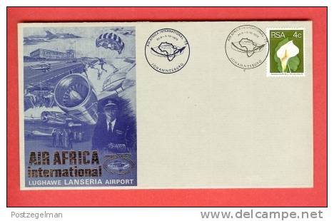 RSA 1975 Cover Lanseria Airport Mint - Airplanes