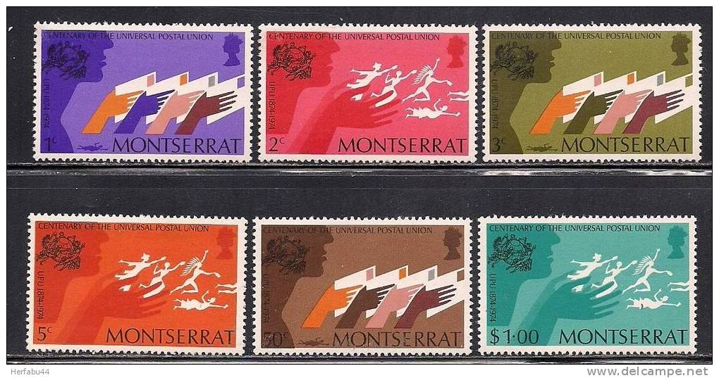 Montserrat     UPU   Set    SC# 306-11 MNH** - Montserrat