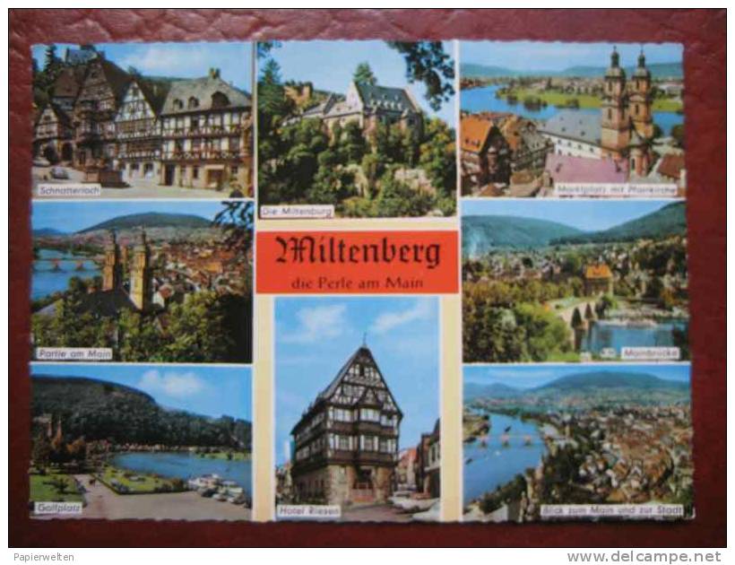 Miltenberg - Mehrbildkarte Perle - Miltenberg A. Main