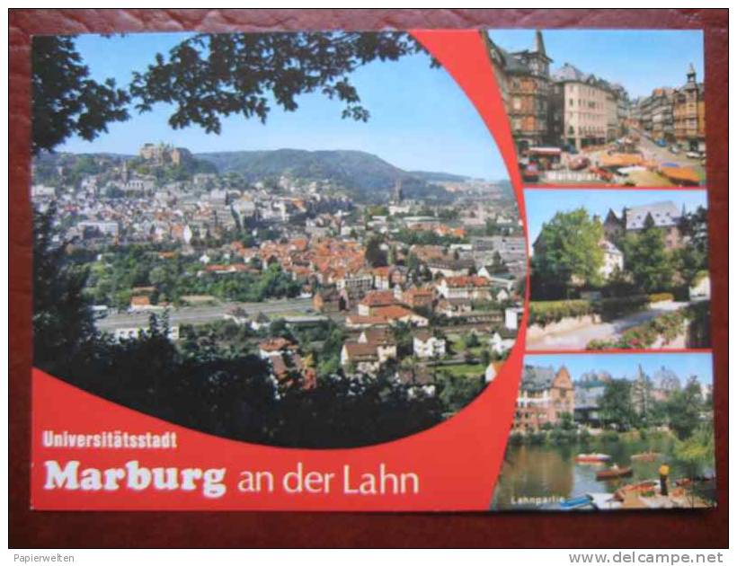 Marburg - Mehrbildkarte - Marburg