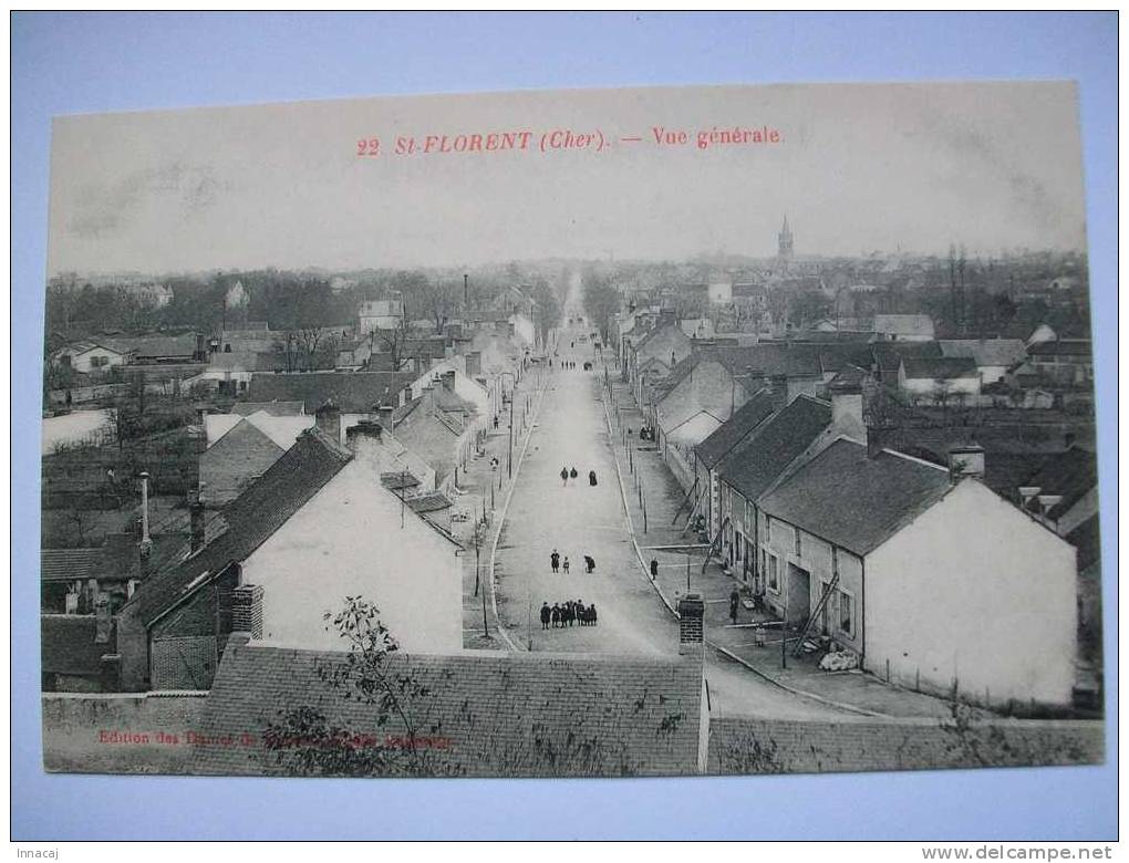 Réf: 26-7-5.               ST-FLORENT.   -   Vue Générale. - Saint-Florent-sur-Cher