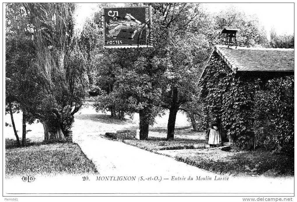 MONTLIGNON - Entrée Du Moulin Larive - Montlignon