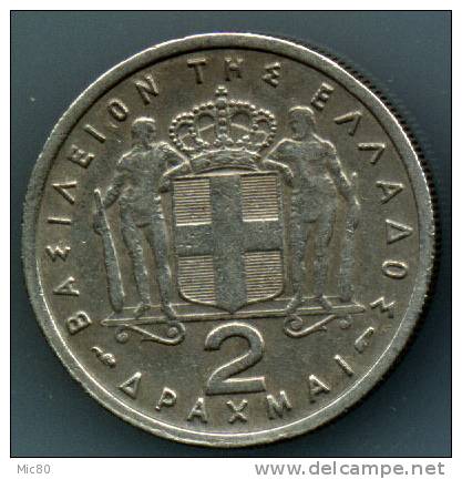 Grèce 2 Drachmes 1957 Ttb - Greece