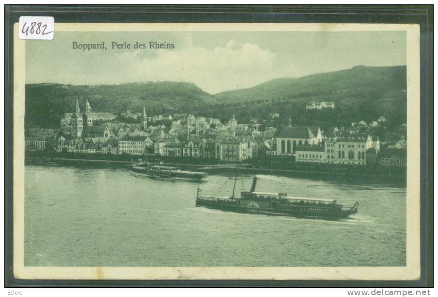 BOPPART, PERLE DES RHEINS - TB - Boppard