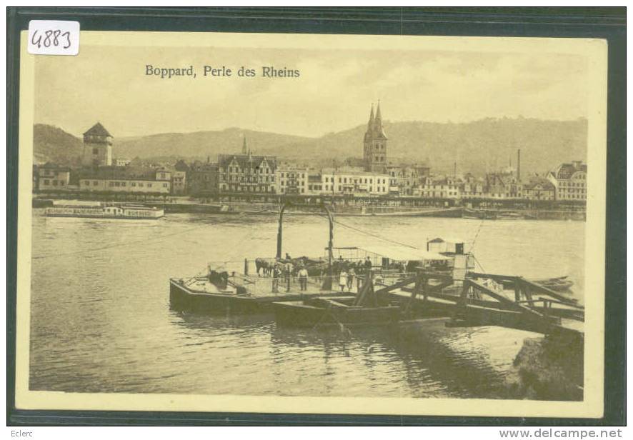 BOPPART, PERLE DES RHEINS - TB - Boppard