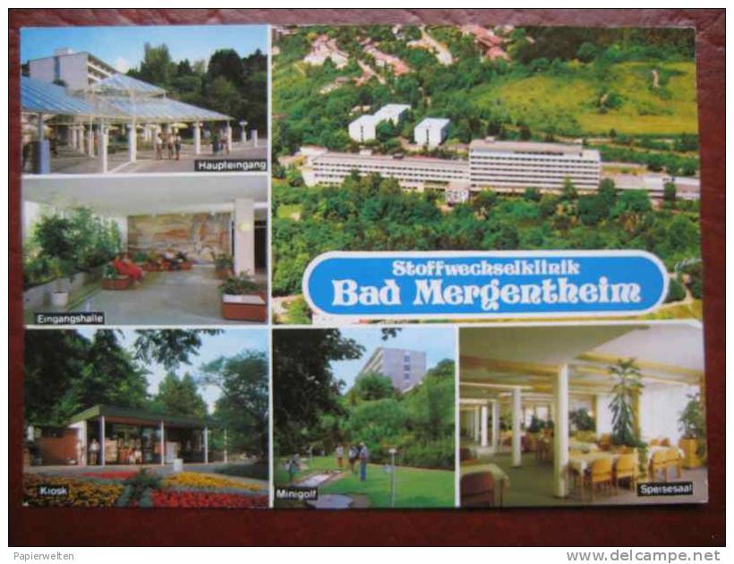 Bad Mergentheim - Mehrbildkarte Stoffwechselklinik - Bad Mergentheim