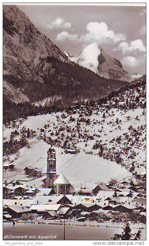 Mittenwald Mit Alpspitze - Mittenwald