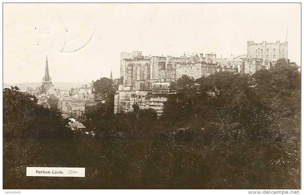 Britain United Kingdom Durham Castle Early 1900s Old Postcard [P464] - Autres & Non Classés