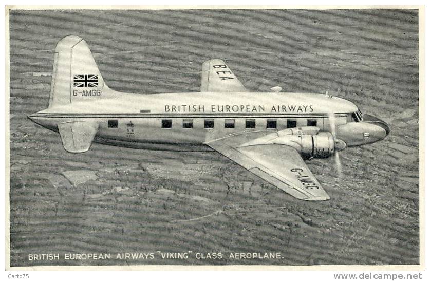 Aviation - Avion Viking - Lignes Aériennes Britanniques - 1946-....: Modern Tijdperk