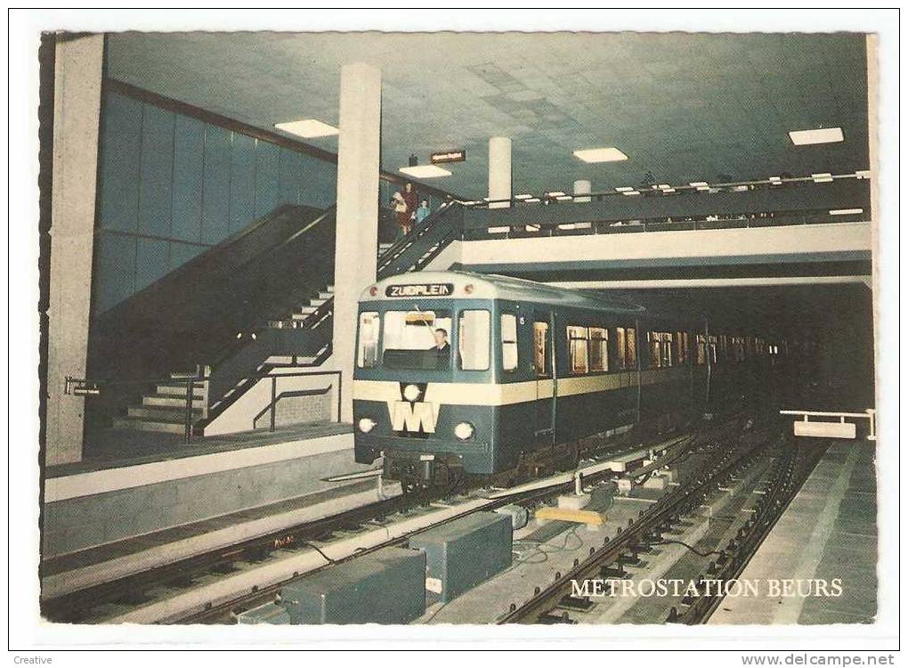 METROSTATION BEURS.Rotterdam - Subway