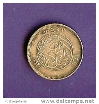 EGYPT 1929 Normally Used Coin 2 Piastres KM 348 - Egypt