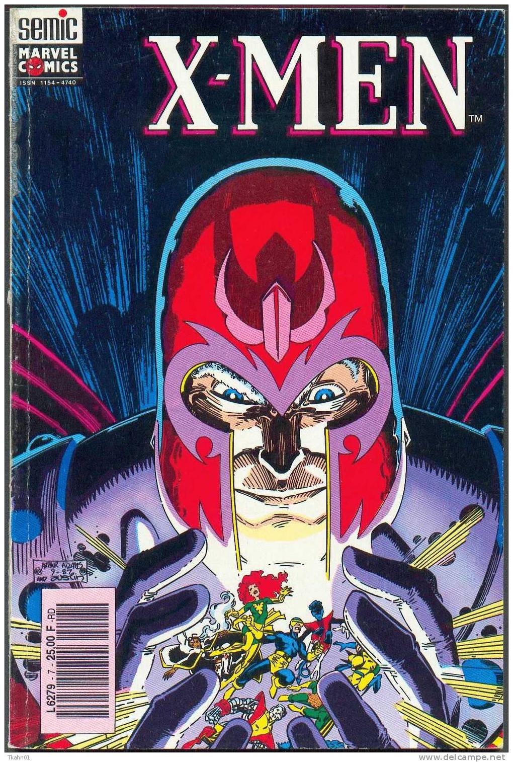 X-MEN  N° 7 " SEMIC "  DE  1992 - XMen