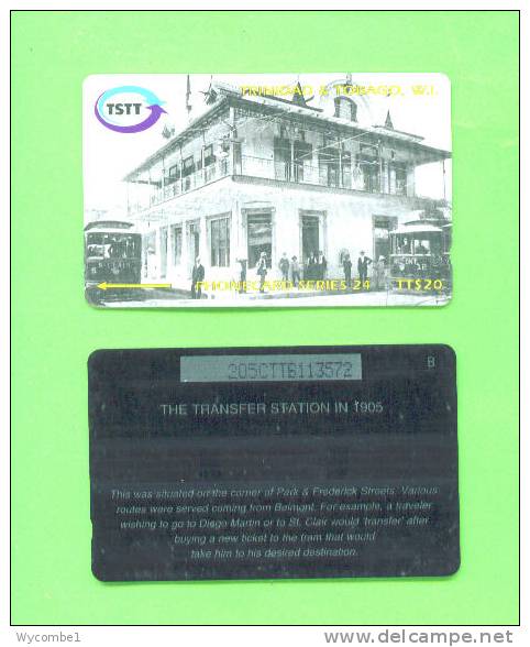 TRINIDAD AND TOBAGO - Magnetic Phonecard/Transfer Station 1905 - Trinidad & Tobago