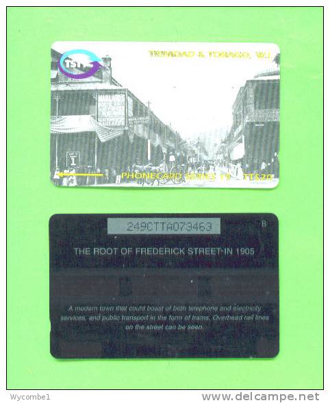 TRINIDAD AND TOBAGO - Magnetic Phonecard/Frederick Street 1905 - Trinité & Tobago