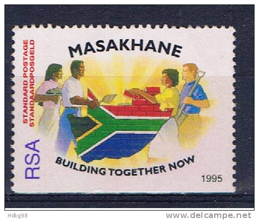 RSA+ Südafrika 1995 Mi 969D Masakhane - Usados