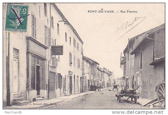 AIN.PONT DE VAUX.RUE FRANCHE - Pont-de-Vaux