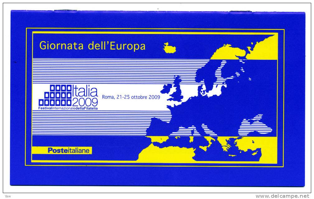 ITALIA 2009  GIORNATA DELL´EUROPA: FESTIVAL INTERNAZIONALE FILATELIA “ITALIA 2009”: LIBRETTO MNH*** - 2009
