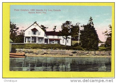 Point Comfort, Ivy Lea, Canada, Malcolm McNiel, Prop.  1910s - Thousand Islands