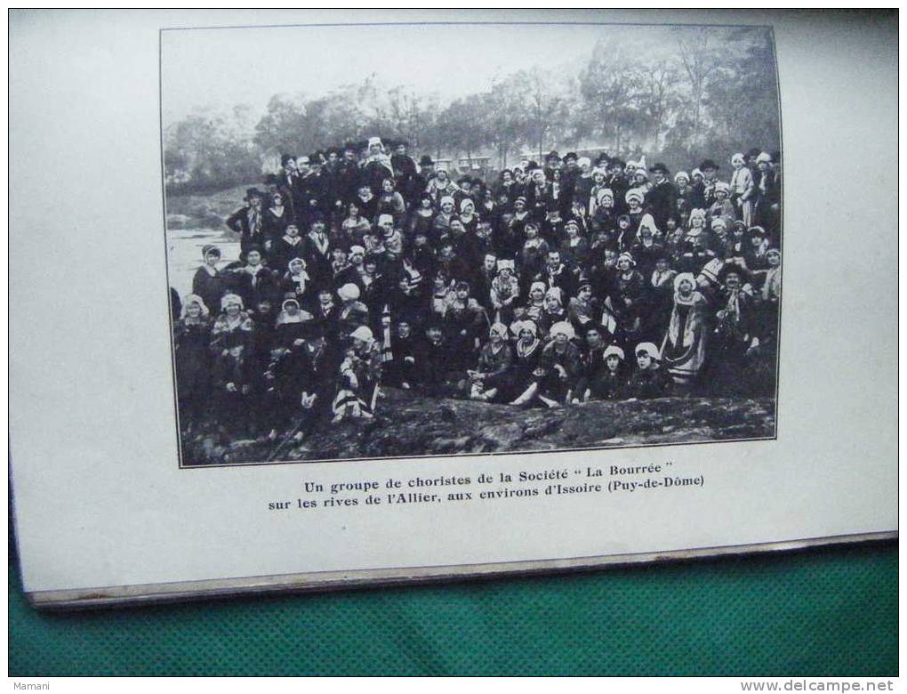 Recueil De La Bourree Chants Et Danses Populaires Du Massif Central--photo Louis Bonnet-marche Nuptiale-lo Bielho-etc... - Autres & Non Classés