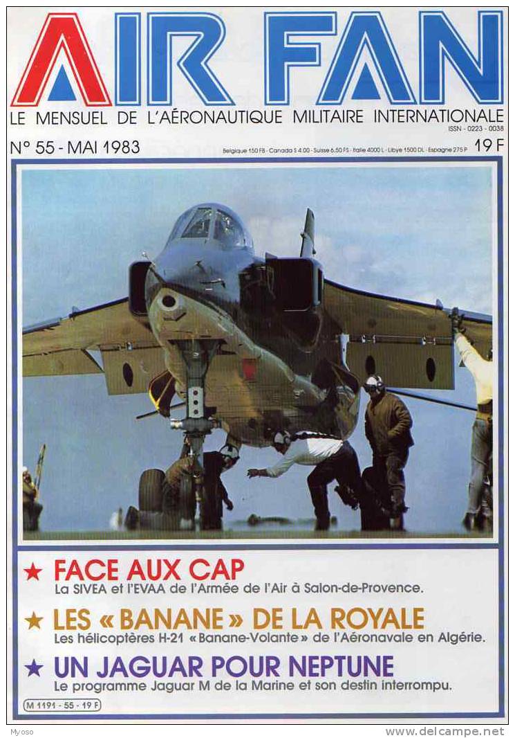 AIR FAN Mensuel De L´Aeronautique Militaire Internationale, N°55 Mai 1983 - Luchtvaart