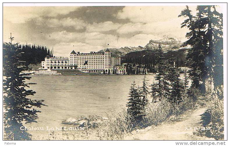 Postal, CHALEAU  LAKE LUISE -ALBERTA ( Canada) 1940, Post Card - Storia Postale
