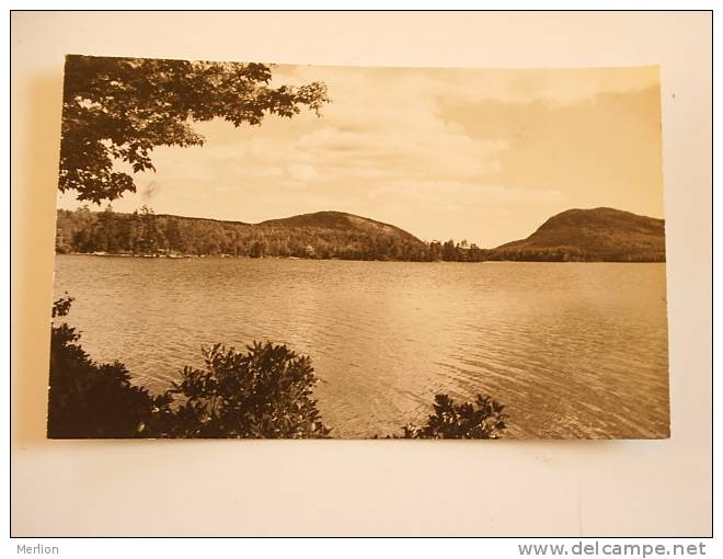 US -Maine - Tannenbaum's Place At Left On Long Pond Mt.Desert  Ca 1957   VF  D61882 - Sonstige & Ohne Zuordnung