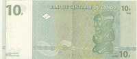 CONGO  10 Francs Daté Du 01-11-1997   Pick 87B  ****BILLET  NEUF**** - Ohne Zuordnung