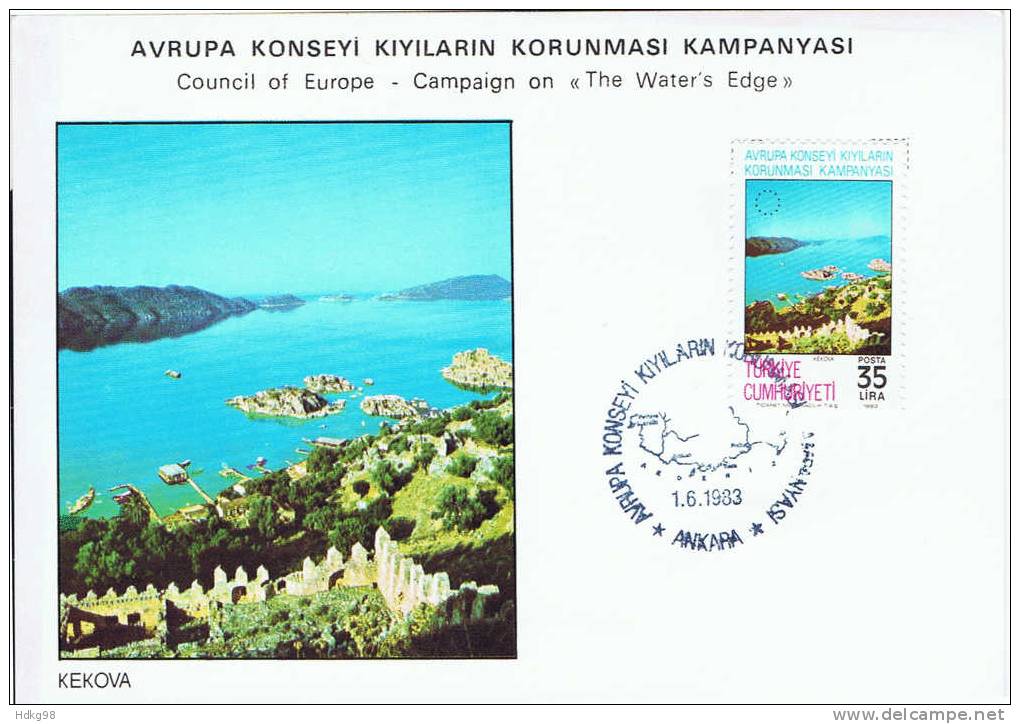 TR+ Türkei 1983 Mi 2642 Karte - Lettres & Documents