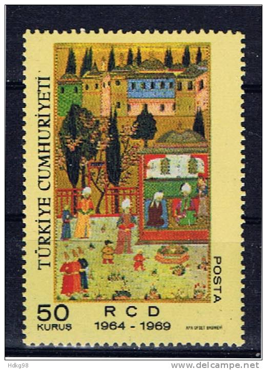 TR+ Türkei 1969 Mi 2138 Mnh - Used Stamps