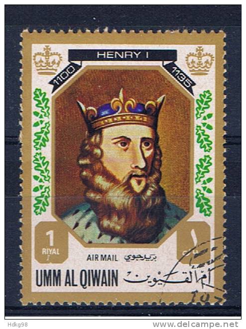 VAR+ Umm Al-Qaiwain 1972 Mi 770 Heinrich I. Von England - Umm Al-Qiwain