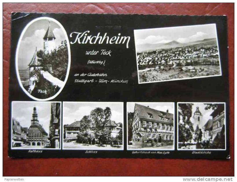Kirchheim Unter Teck - Mehrbildkarte - Kirchheim