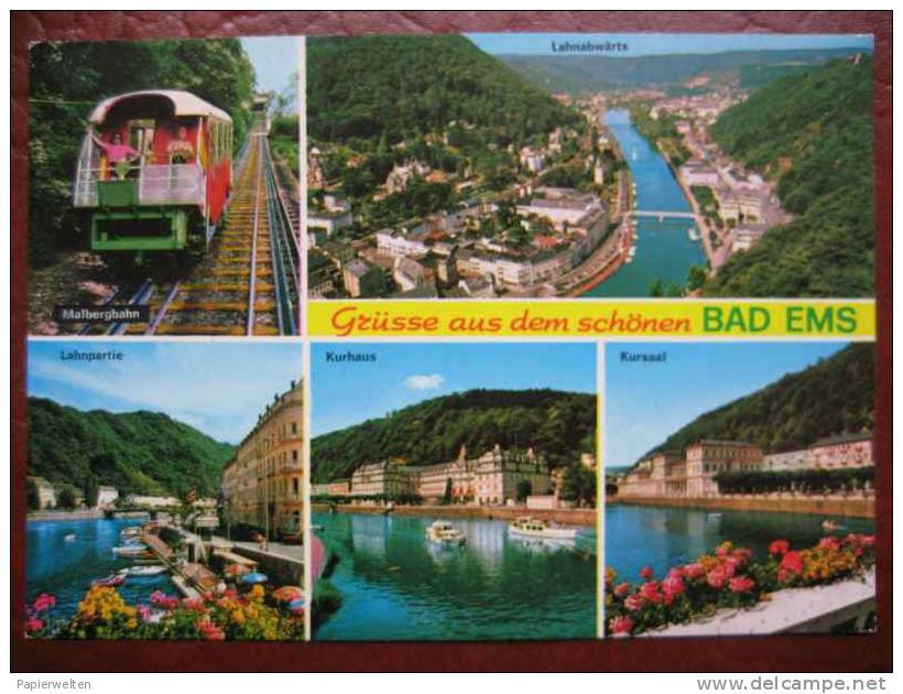 Bad Ems - Mehrbildkarte - Bad Ems