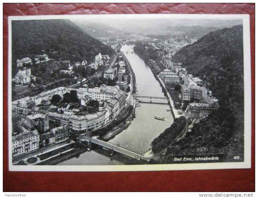 Bad Ems - Totale Lahnabwärts - Bad Ems