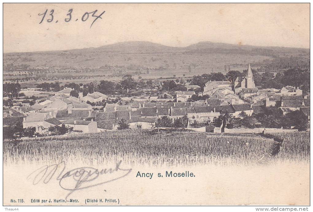 ¤¤  ANCY-sur-MOSELLE   ¤¤ - Other & Unclassified