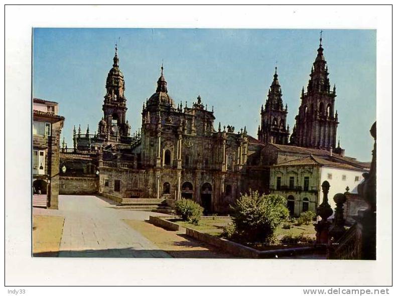 - ESPAGNE GALICIA . SANTIAGO DE COMPOSTELA . LA CATHEDRALE - Santiago De Compostela