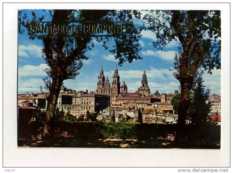 - ESPAGNE GALICIA . SANTIAGO DE COMPOSTELA . VUE PARTIELLE - Santiago De Compostela