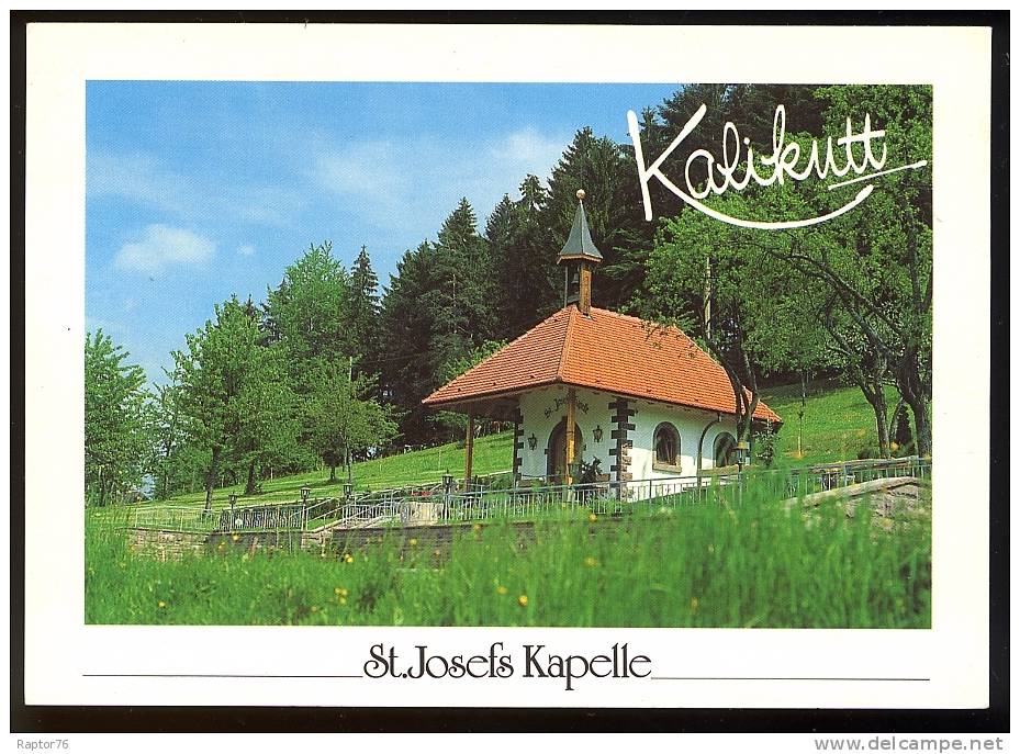 CPM  Allemagne OPPENAU  La Chapelle Saint Joseph Près De L´Hôtel  "Kalikutt"  Famille Schmiederer - Oppenau