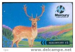 # UK_OTHERS MERCURY-MS-A6 Reindeer 5 Gpt  -faune,animal- Tres Bon Etat - [ 4] Mercury Communications & Paytelco