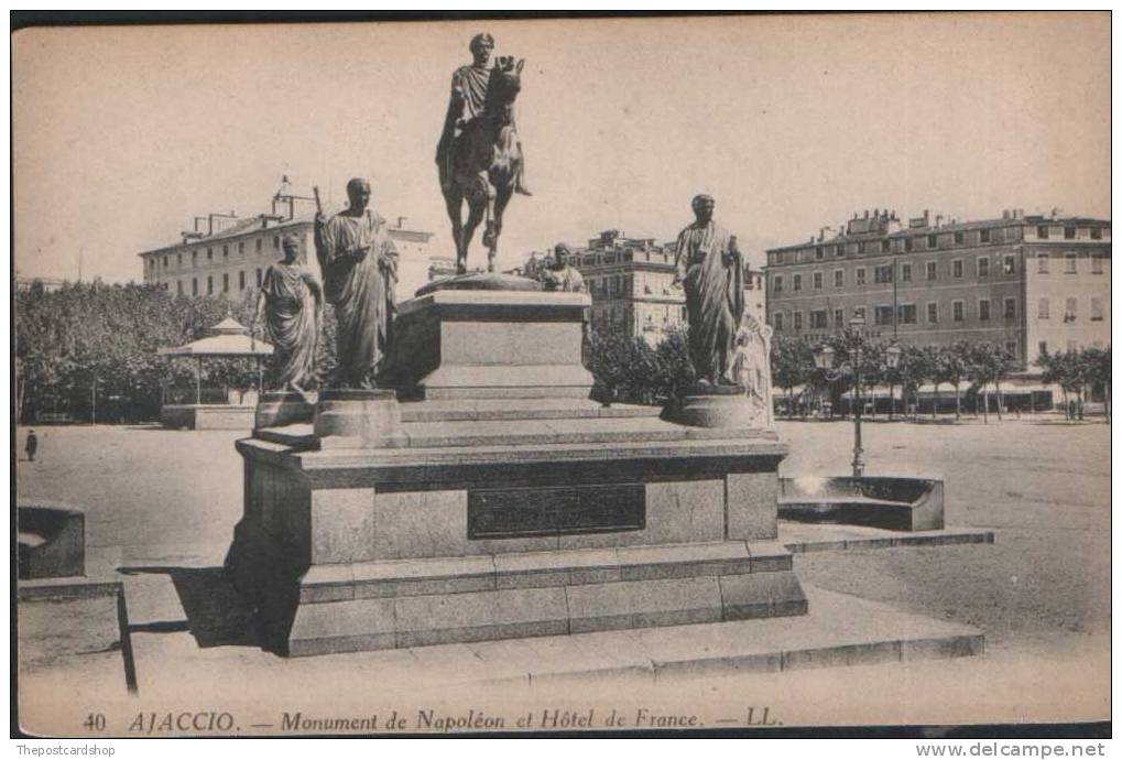 CPA FRANCE  20 Haute Corse - CPA - 20 - AJACCIO - Monument De Napoléon I CORSE Corsica  EDIT LEVY FILS - Ajaccio