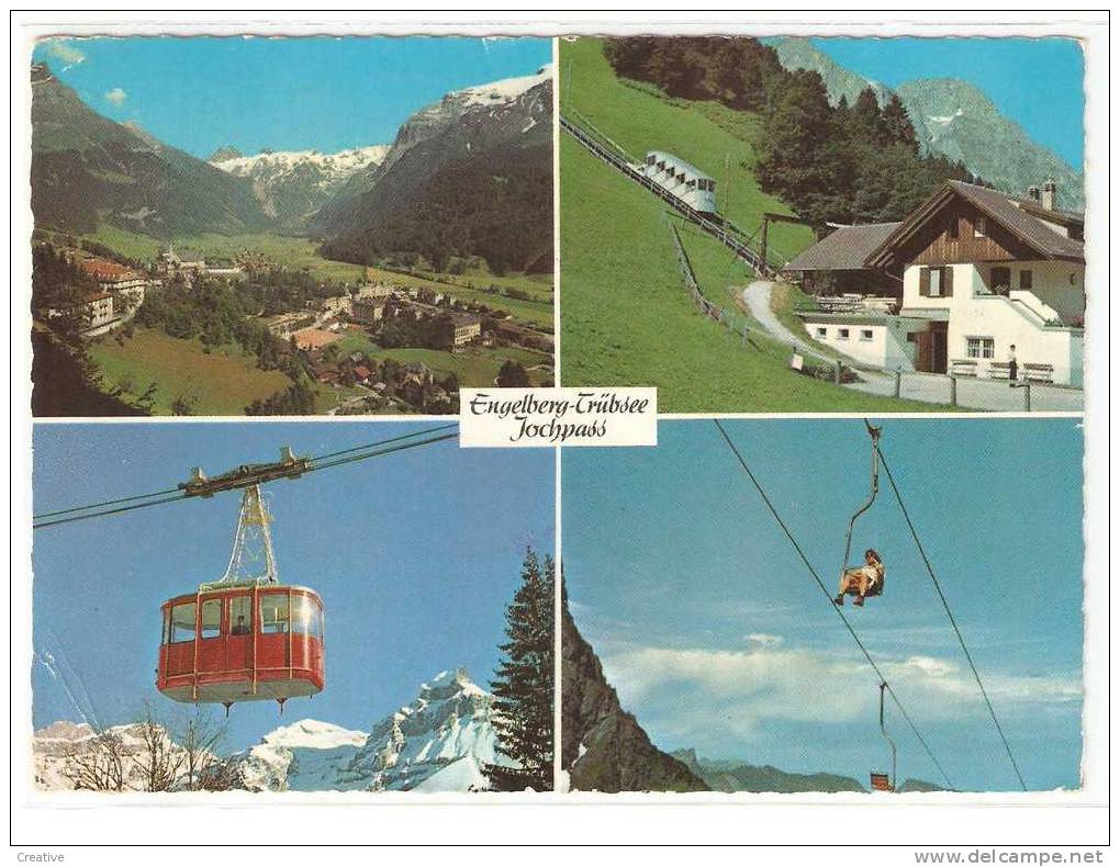 Suisse,Switzerland,ENGELBERG (coins Pliés) - Engelberg