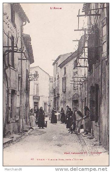 AUDE.BRAM.VIEILLE RUE PRES DE L EGLISE - Bram