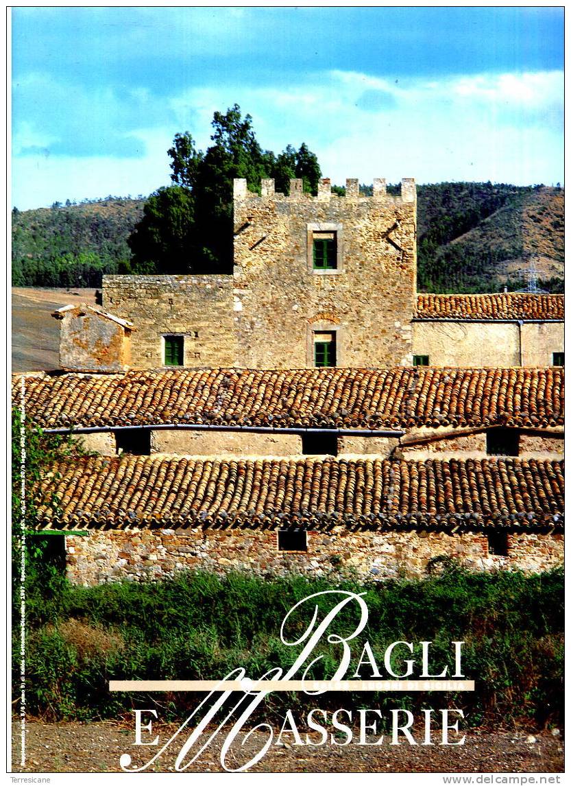 KALOS BAGLI E MASSERIE  ED. ARIETE PALERMO 34 PAGINE CON FOTO TESTI TRADOTTI IN FRANCESE E INGLESE - Art, Design, Decoration