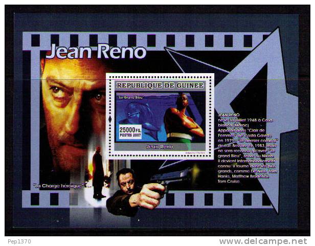 GUINEA CONAKRY 2007 - CINEMA - JEAN RENO - LA CHARGE HEROIQUE - Cinema